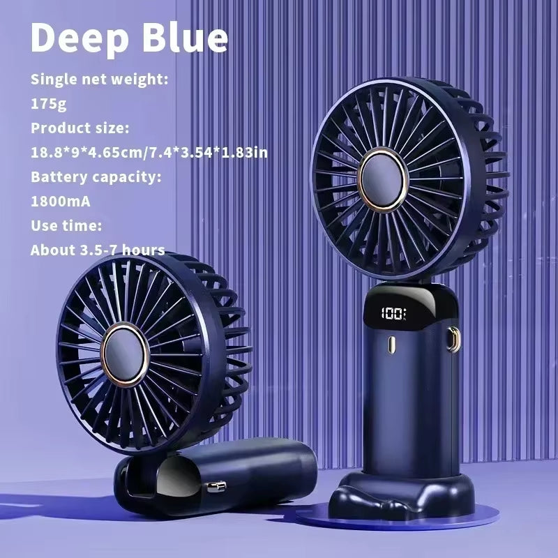 BreezeGo. Electric Fan Portable 