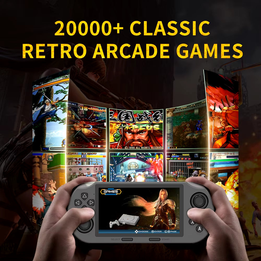  RetroVault Pro. Mini Portable Retro Video Game Console +20000 Games 