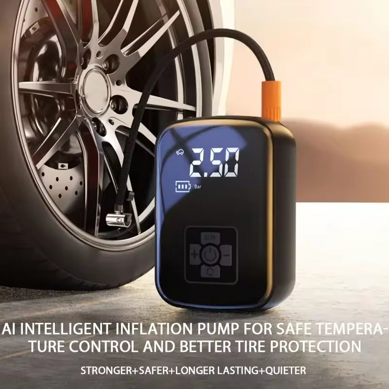 AirBoost Pro.  Wireless Car Air Compressor