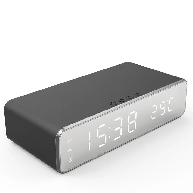 PowerTime. Wireless Charger Time Alarm Clock