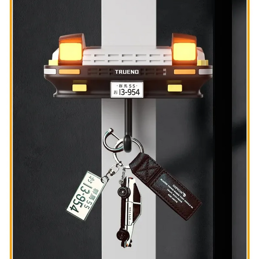 Wall-Mounted Key Holder with Light-Up