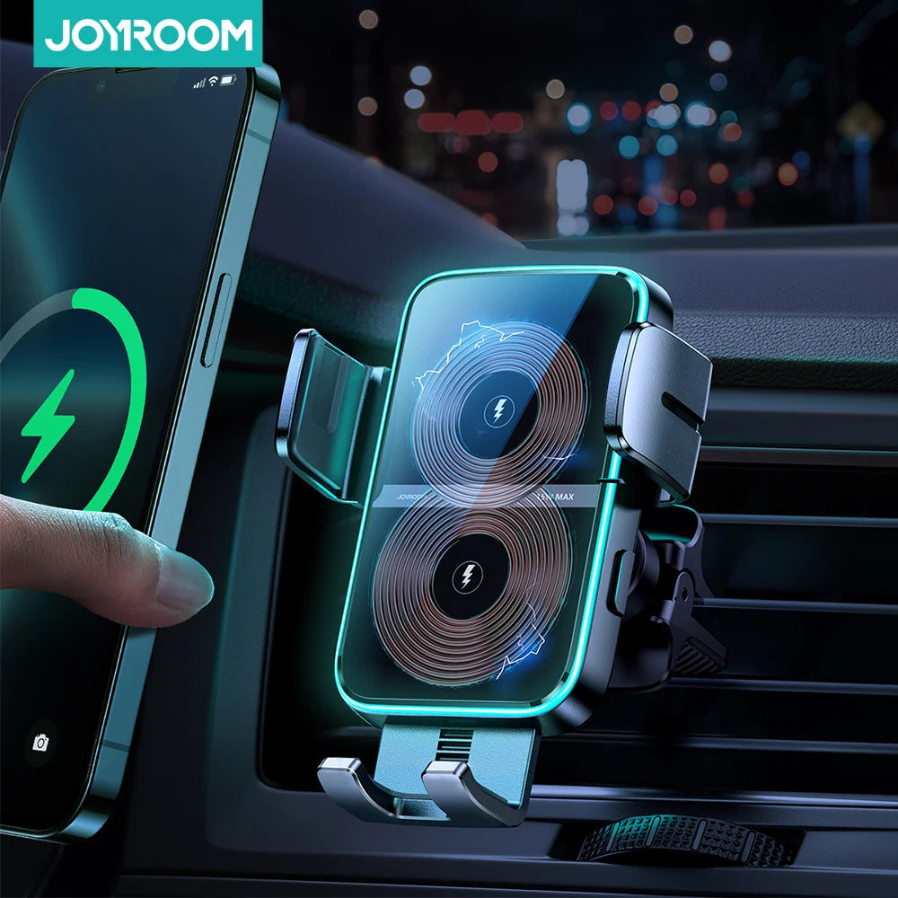 ChargeGrip. 15W Wireless Charging Car Phone Holder