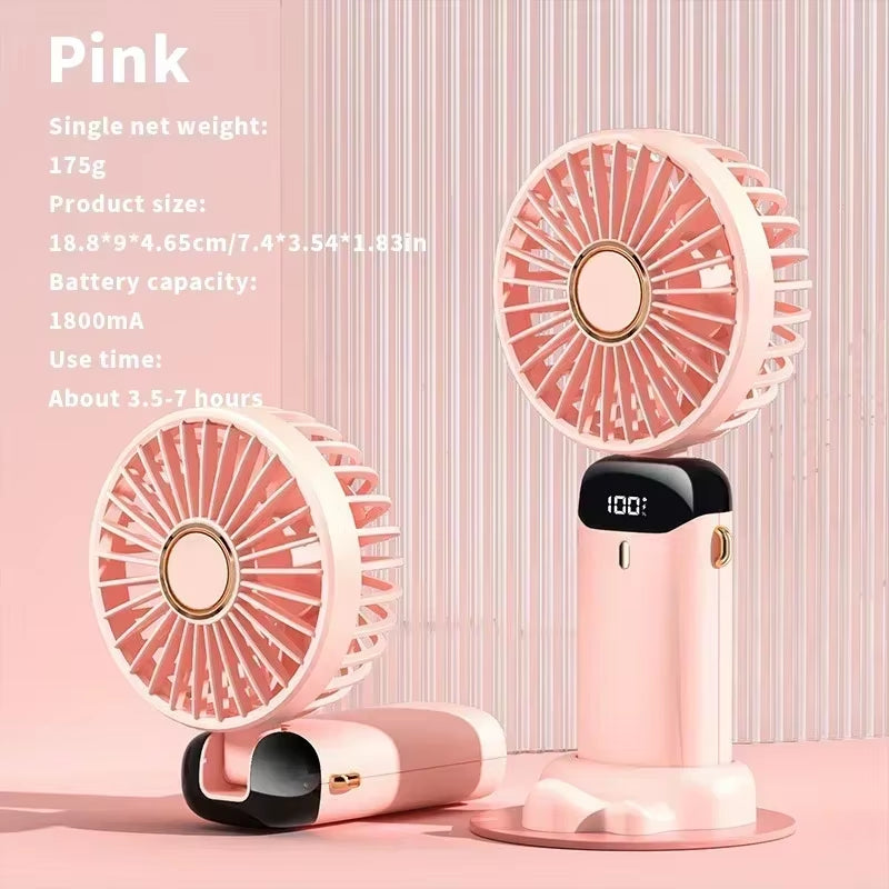 BreezeGo. Electric Fan Portable 