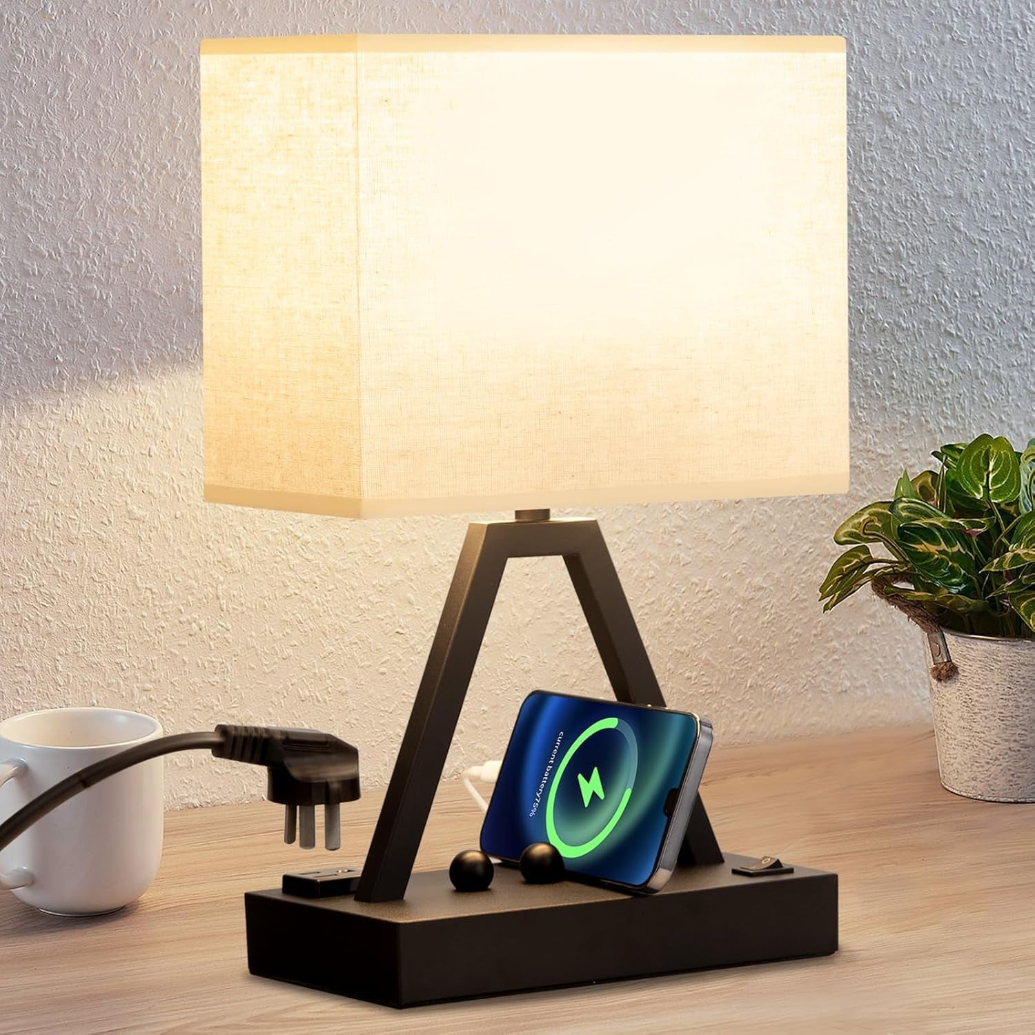 GlowHub Pro. Table Lamp for Bedroom